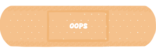 Oopsies Band Aid Sticker