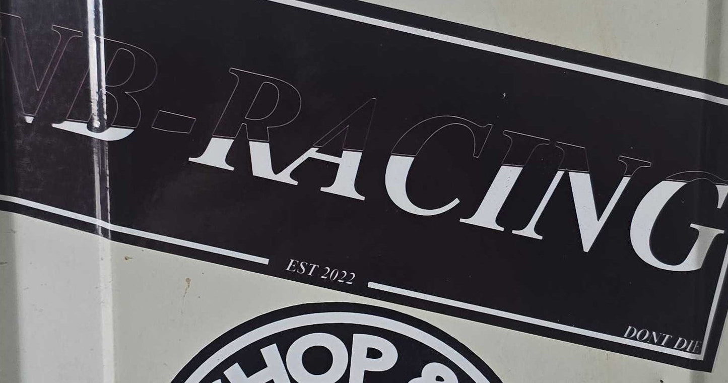 Split NB-Racing Slap Sticker