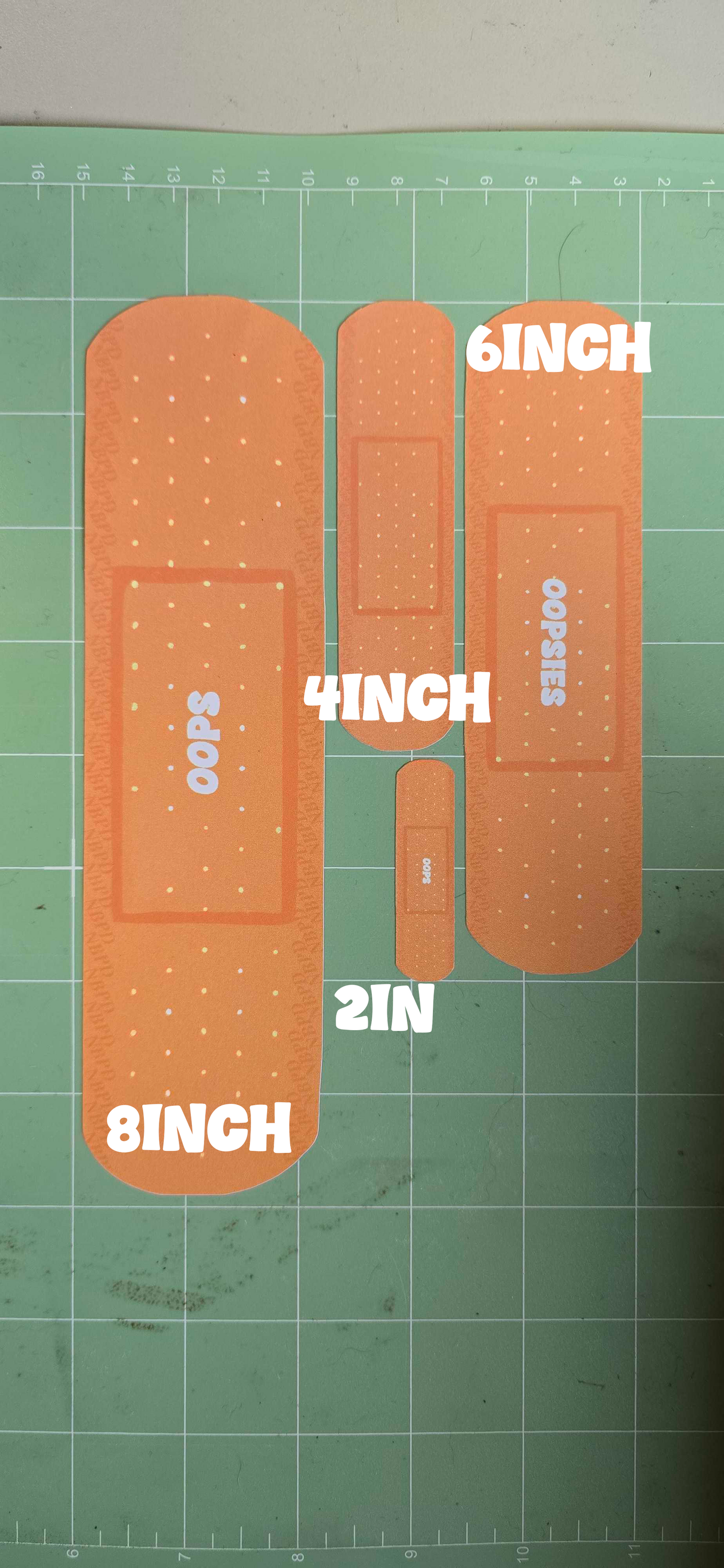 Oopsies Band Aid Sticker