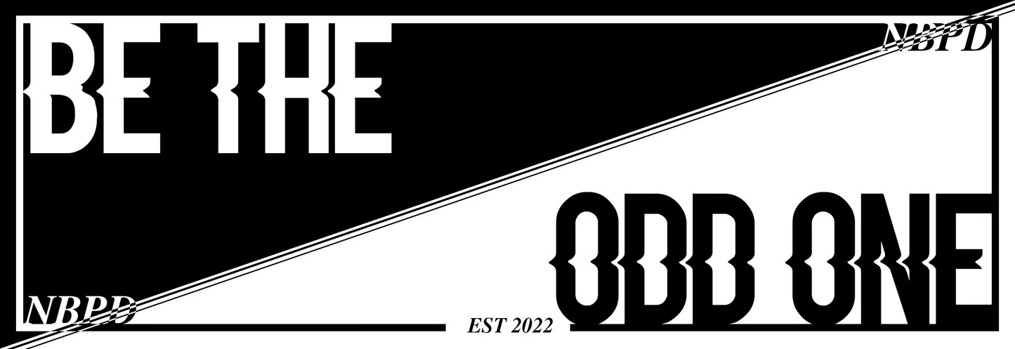 Be The Odd One Slap Sticker