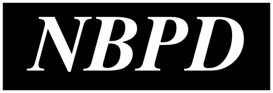 Classy NBPD Outline Vinyl Die Cut