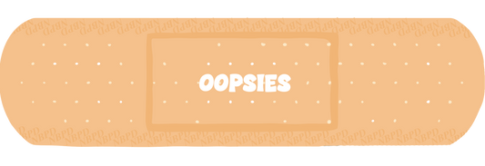 Oopsies Band Aid Sticker