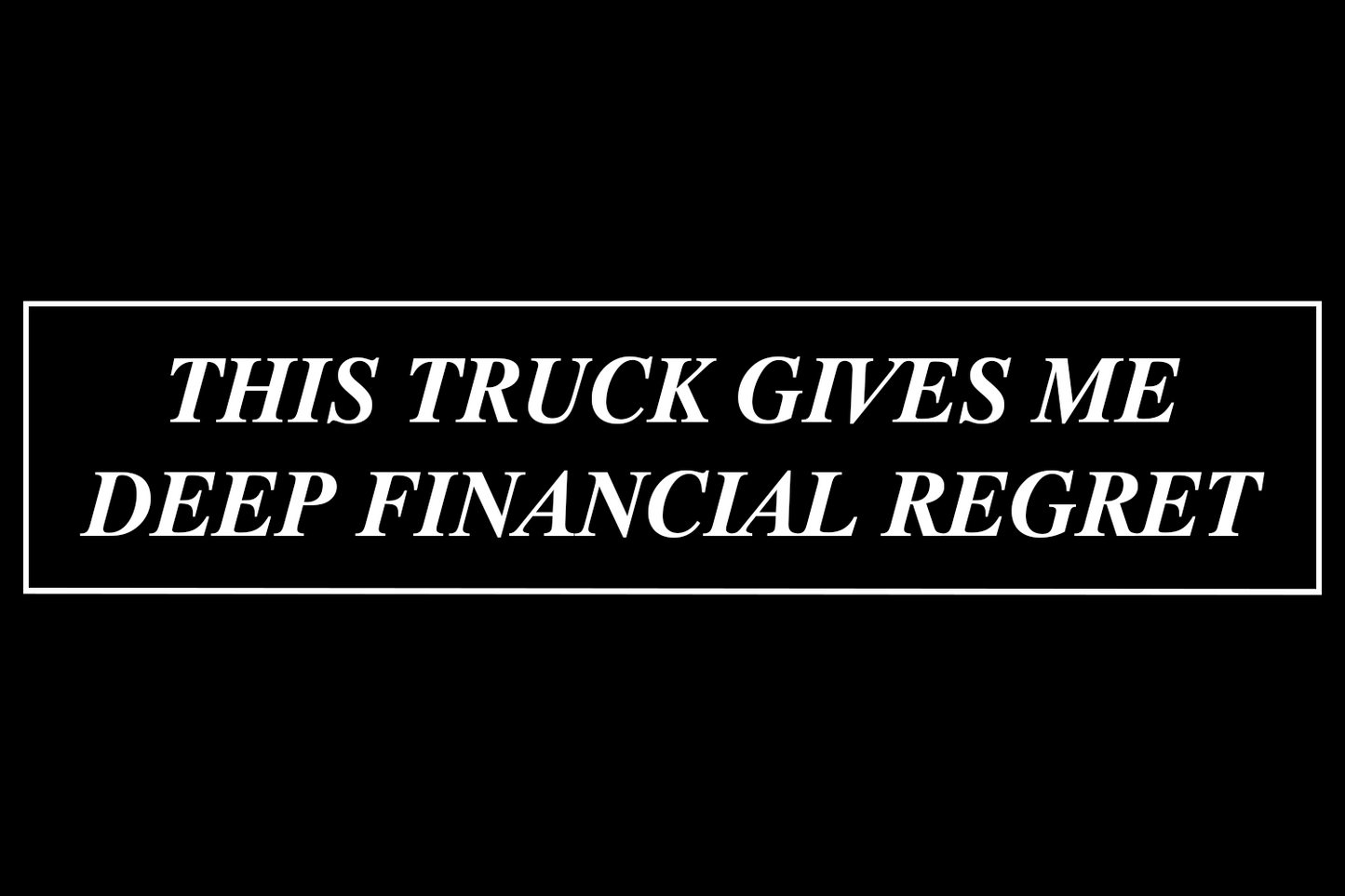 This Truck Gives Me Deep Financial Regret